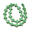Synthetic Turquoise Dyed Beads Strands G-P507-06F-3