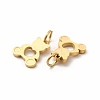 Ion Plating(IP) 304 Stainless Steel Pendants STAS-E185-29G-2