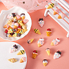 50Pcs 10 Styles Resin Decoden Cabochons RESI-CJ0001-230-6