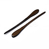 Vintage Schima Wood Hair Sticks Findings OHAR-N008-12-3