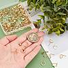 36 Pair 3 Styles 304 Stainless Steel Rectangle & Heart & Flat Round Stud Earrings EJEW-DC0001-10-2