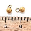 Ion Plating(IP) 304 Stainless Steel Charms STAS-R138-06G-01-3