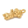 Ion Plating(IP) 304 Stainless Steel Pendants STAS-Q334-46G-2