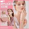 2Pcs Acrylic Cable Chain Bracelet Pendant Decorations AJEW-SC0003-71D-4