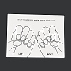 Paper Manicure Display Cards LS-DIY-B062-01A-3