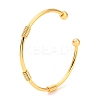 Brass Cuff Bangles LS-BJEW-P305-01G-1