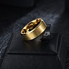 201 Stainless Steel Finger Rings for Women WG1765E-46-1