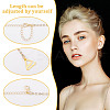 4 Pairs 2 Colors Rhinestone Chain Non-slip Bra Straps FIND-GO0002-50-3