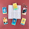 The Sun/Star/World Tarot Card DIY Pendant Silicone Molds Set DIY-A046-04-1