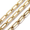 Ion Plating(IP) 304 Stainless Steel Rectangle Link Chains CHS-S012-26G-B-1