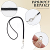 2Pcs 2 Styles Zinc Alloy Resin Universal Cell Phone Strap Crossbody Neck Strap Phone Charms AJEW-CP0008-93B-5
