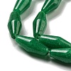Natural White Jade(Dyed) Beads Strands G-A223-A07-01-4