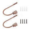 Zinc Alloy U Shape Hook Hangers Curtain SW-TAC0002-08A-1