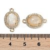 Natural Moonstone Faceted Oval Links G-B126-05G-06-3