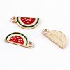 Alloy Enamel Pendants X-PALLOY-N0118-253-2