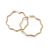 201 Stainless Steel Hoop Earrings X-EJEW-F205-16G-A-1
