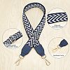 Stripe Pattern Adjustable Cotton Bag Strap AJEW-WH0254-63B-3