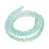 Transparent Painted Glass Beads Strands LS-DGLA-A034-T3mm-A16-5