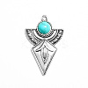 Tibetan Style Zinc Alloy Pendants FIND-TAC0011-123A-1