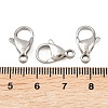 Non-Tarnish 316 Surgical Stainless Steel Lobster Claw Clasps X-STAS-316-FL15A-4