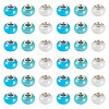 150Pcs Opaque Resin European Beads RESI-TA0004-72C-1