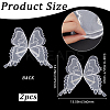 Polyester & Cotton Embroidery Sew On Clothing Patches PATC-WH20004-04B-02-2