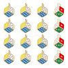16Pcs Alloy Enamel Charms FIND-GL0001-84-1