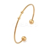 Fashion 304 Stainless Steel Cuff Bangles Torque Bangles BJEW-H473-01M-8