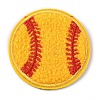 Sports Ball Theme Computerized Towel Fabric Embroidery Iron on Cloth Patches PATC-WH0007-23A-1