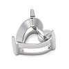 304 Stainless Steel Rhinestone Claw Settings LS-STAS-U042-05B-P-2