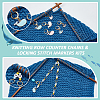 Knitting Row Counter Chains & Locking Stitch Markers Kits HJEW-AB00538-4