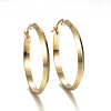 304 Stainless Steel Hoop Earrings X-EJEW-P091-34A-1