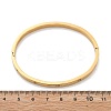 304 Stainless Steel Rhinestone Bangles for Women BJEW-Z092-05G-6