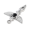 Cross Alloy Rhinestone Pendants FIND-U006-15P-02-2