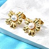 304 Stainless Steel Stud Earring Findings EJEW-F361-15G-4