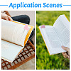 16Pcs 8 Colors PU Imitation Leather Heart Bookmarks AJEW-TA0002-61-9