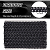 Braided PU Imitation Leather Ribbon OCOR-WH0074-88A-2
