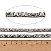201 Stainless Steel Byzantine Chains SA-E001-14P-02-2