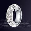 201 Stainless Steel Finger Rings for Women WGAEC69-04-1