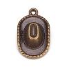 Tibetan Style Alloy Hat Pendants TIBEP-1023-AB-FF-3