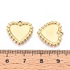 304 Stainless Steel Pendant Cabochon Settings STAS-T067-02G-3