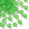 Transparent Acrylic Beads Caps PL543-9-1