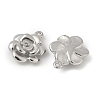 304 Stainless Steel Pendants STAS-L022-532P-2