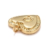 Rack Plating Real 18K Gold Plated Brass Pendants KK-E260-01G-Q-3