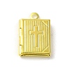 Rack Plating Brass Lcoket Pendants KK-C053-03G-1