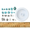 DIY Mixed Shapes Synthetic Turquoise Beads Bracelets Making Kits DIY-FS0007-53-5