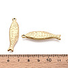 304 Stainless Steel Fish Pendants STAS-T069-13G-3