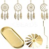 201 Stainless Steel Rotating Merry-Go-Round Tealight Candle Holder DJEW-CJC0002-01-3