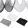 3Pcs 3 Colors Halloween Polycotton Fabric for DIY Crafts DIY-AR0004-31-1