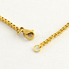 304 Stainless Steel Box Chain Necklaces X-NJEW-R223-01-3